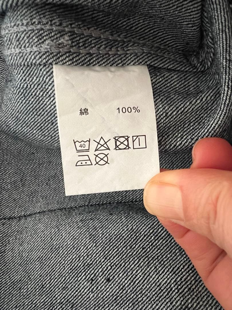 “ソラモナポッシェ”9OZデニムプリズナージャケットアウター・ONE WASH