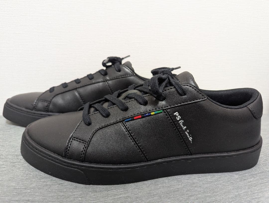 PS Paul Smith レザー スニーカー ブラック 26.5cm