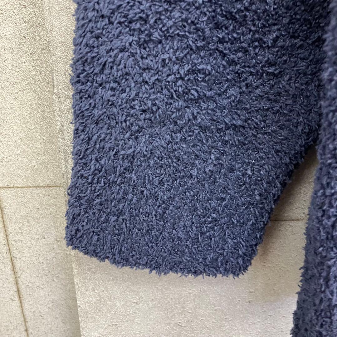 タグ付 未使用 gelato pique ジェラートピケ ルームウェア 上 紺