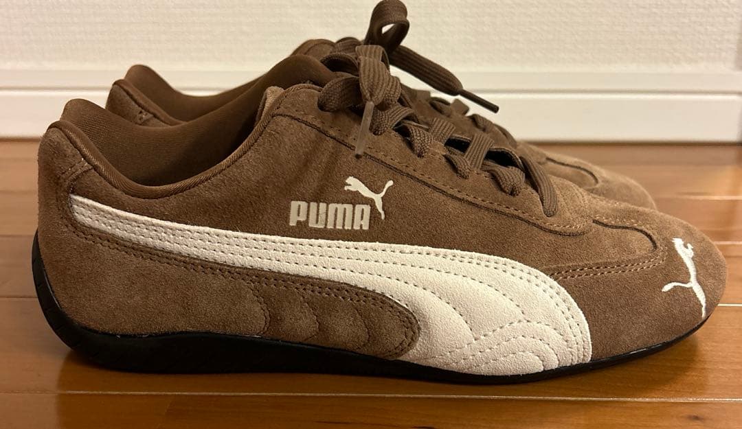 【美品】PUMA プーマ スピードキャット OG ブラウン 24.5cm 箱付き