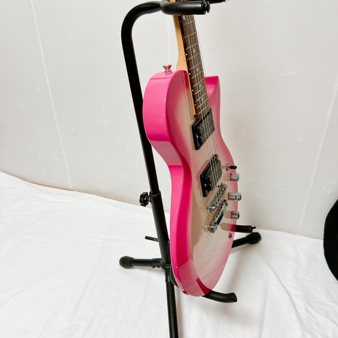 美品 Burny バーニー Lespaul Custom レスポール ピンク - メルカリ
