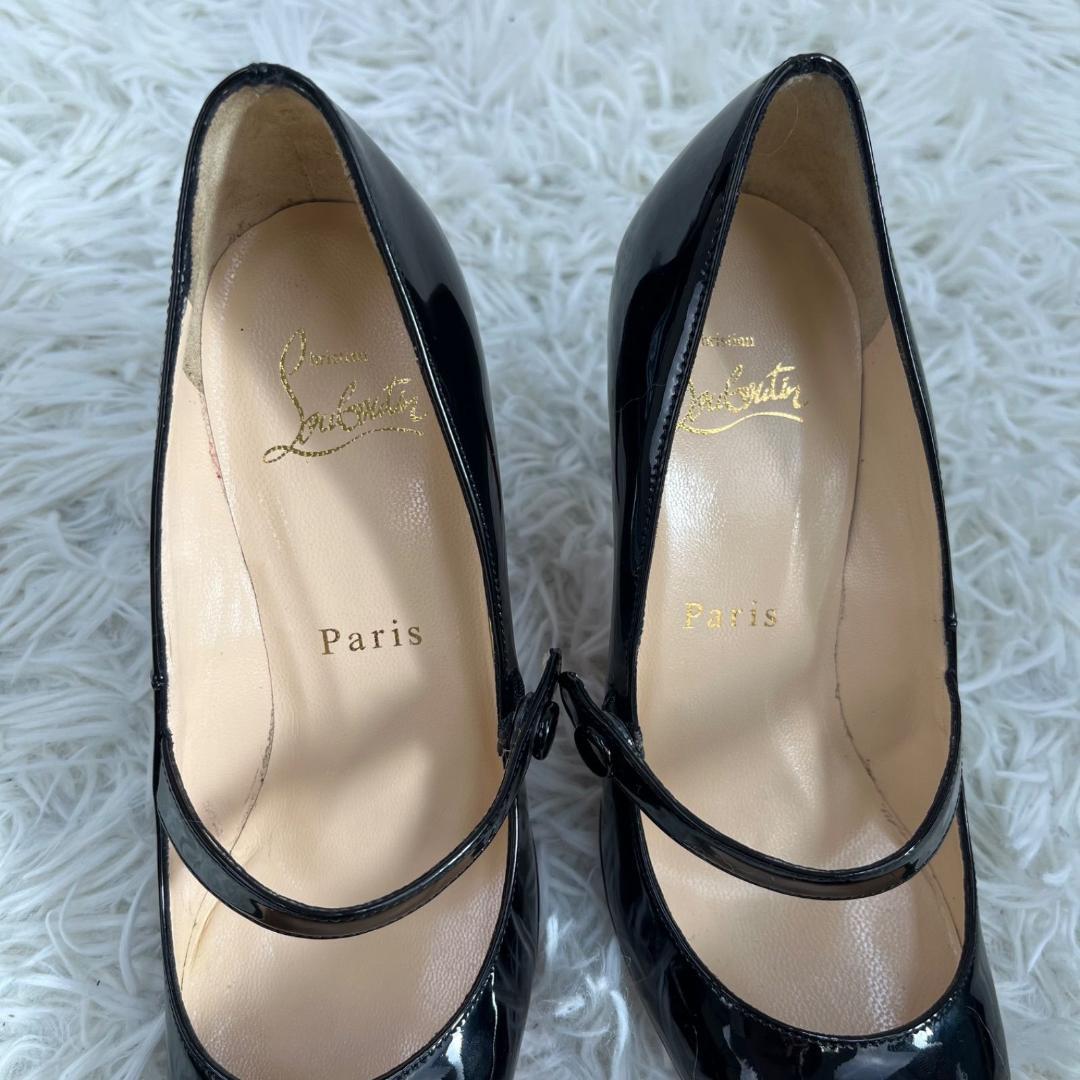 Christian Louboutin 21.5cm ブラック ハイヒール