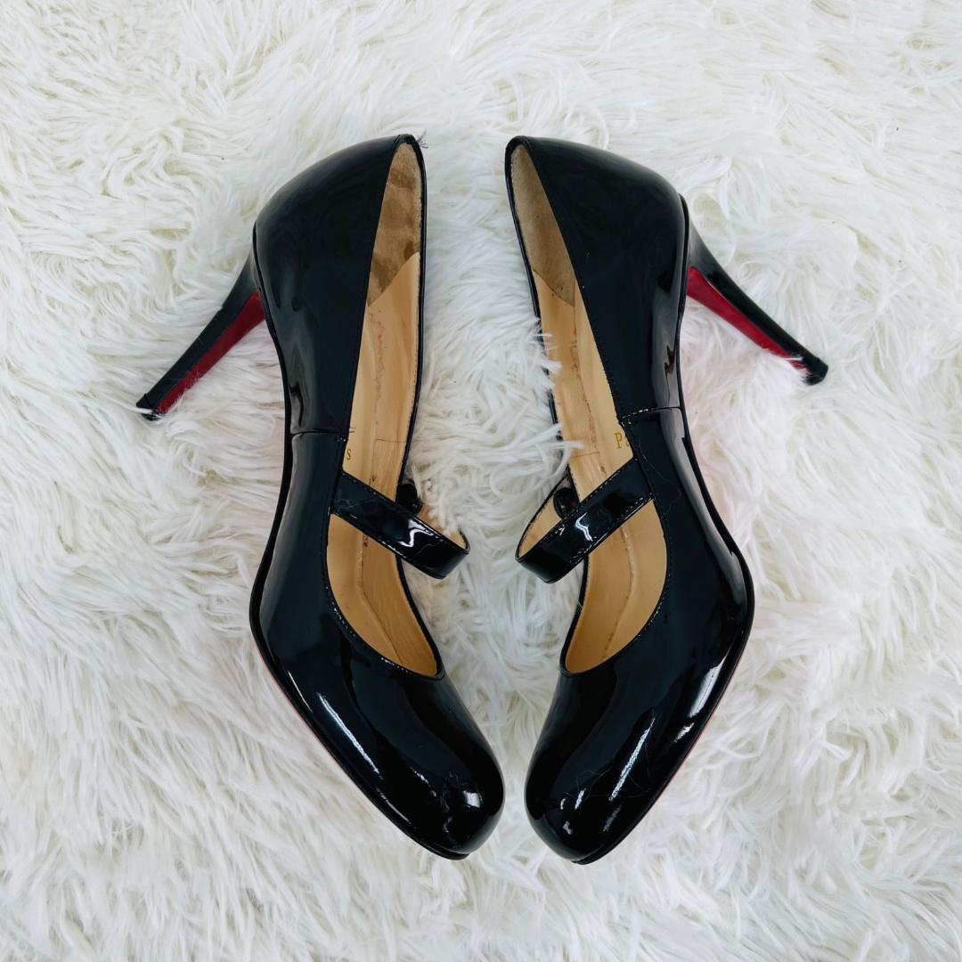 Christian Louboutin 21.5cm ブラック ハイヒール
