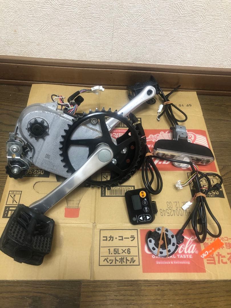 Panasonic 電動自転車NUA150Uモーター Yahoo!オークション - Panasonic【アシスト自転車用 駆動ユニット NUA1