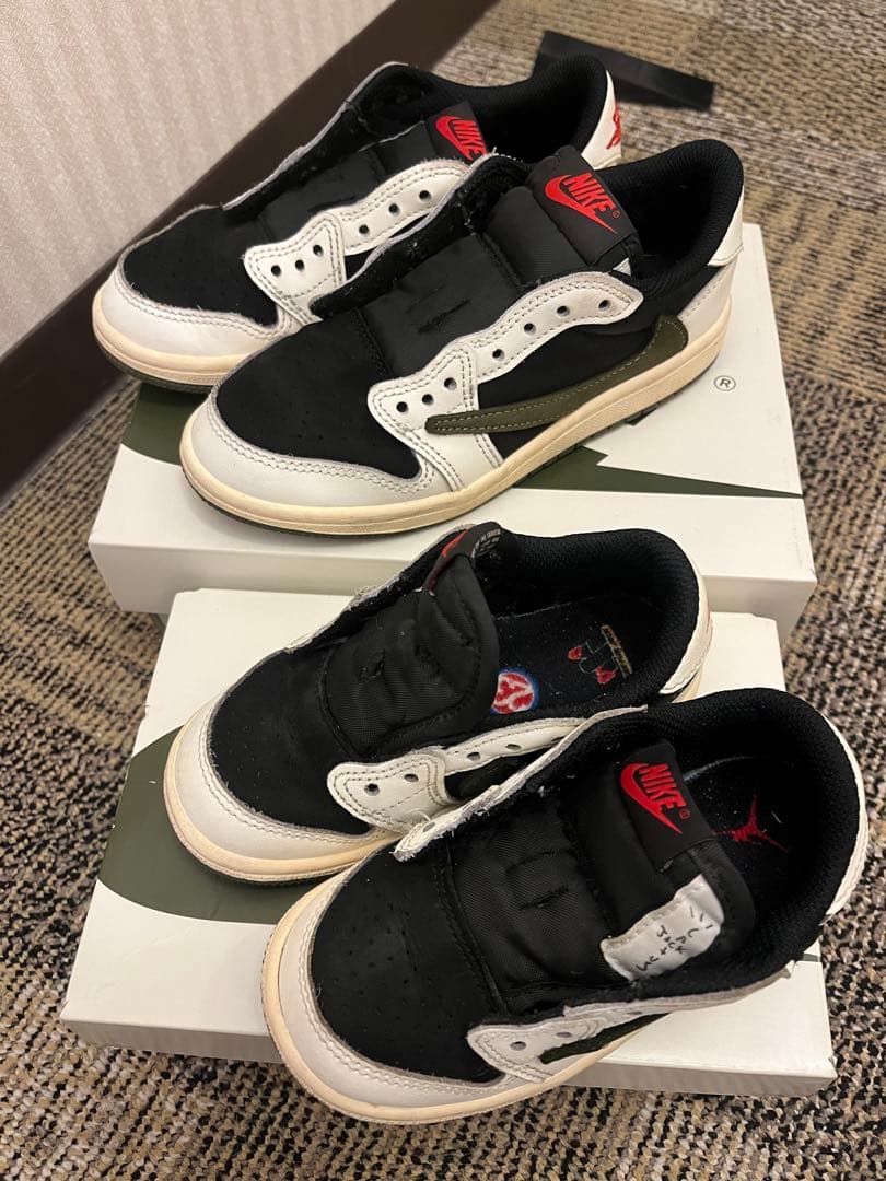 travis scott Jordan キッズ　kids ジュニア　Jr. Jordan Kids x Travis Scott Air Jordan 1 Retro Low OG SP 