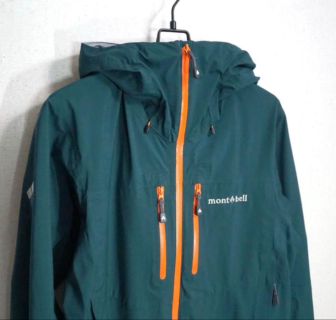 モンベル 3in1 フォールラインパーカー グリーン インナー付き - メルカリ