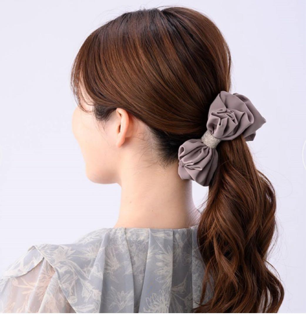 コンプレックスビズ ラフィネリボン バナナクリップ ピンク - メルカリ