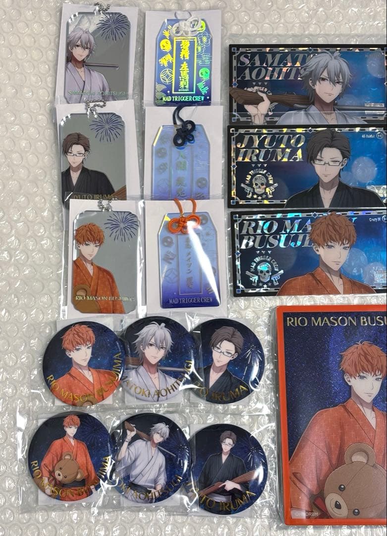 ヒプマイ オンラインくじ コンプ A賞 B賞 ヨコハマ 8周年 ラメ入り