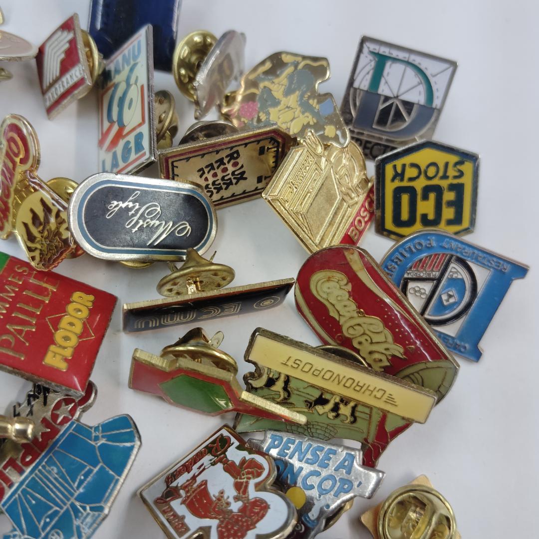S94 30個 フランス ピンバッジ 大量 まとめ売り まとめて セット 卸売