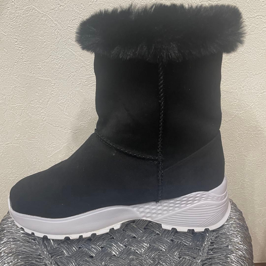 &LOVE 厚底 ビジュー もこもこ スニーカーブーツ ゴージャス L