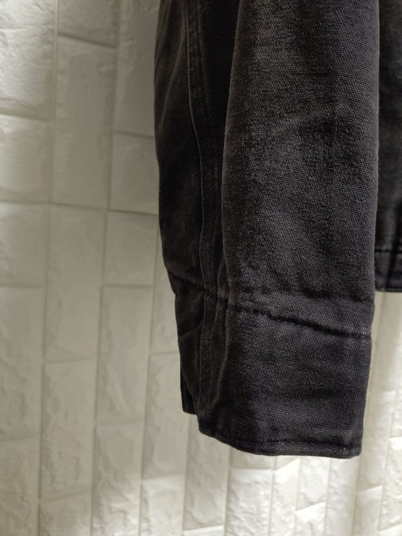 激レア80sUSA製カーハートデトロイトジャケット黒Mジョニーデップ