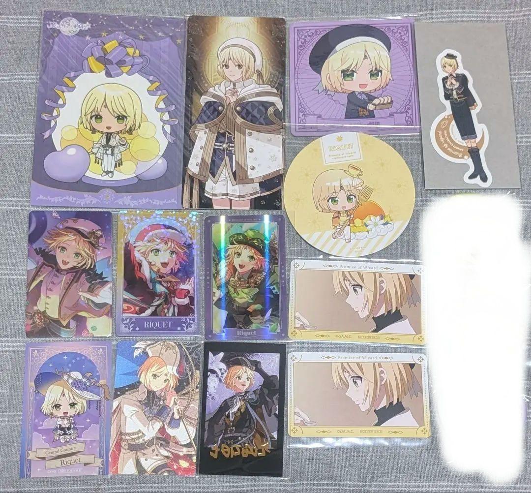 魔法使いの約束 まほやく リケ 缶バッジ・ホロカ・箔押しカード等