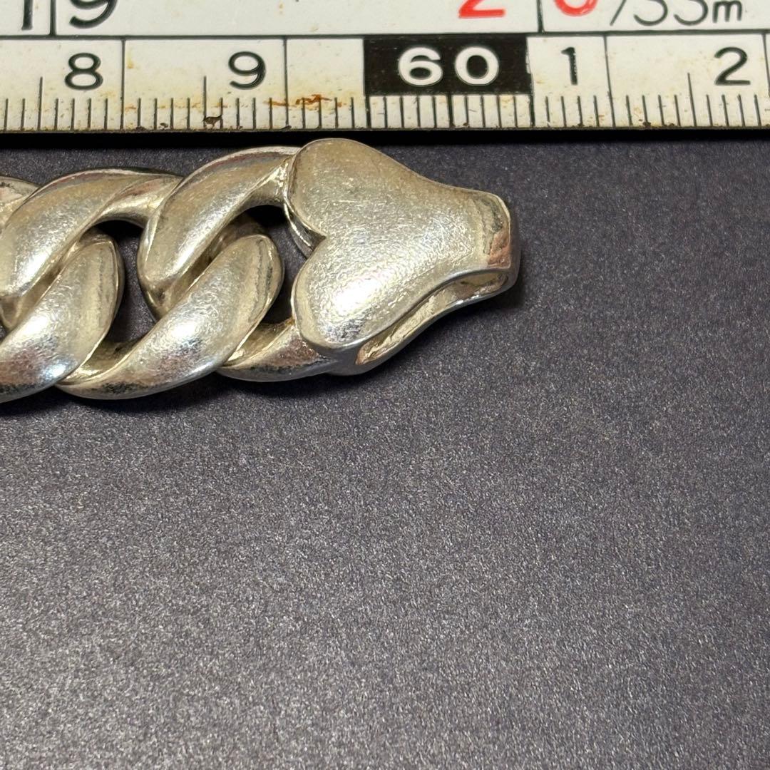 US輸入 極太喜平ネックレス ウォレットチェーン ヴィンテージ 925刻印