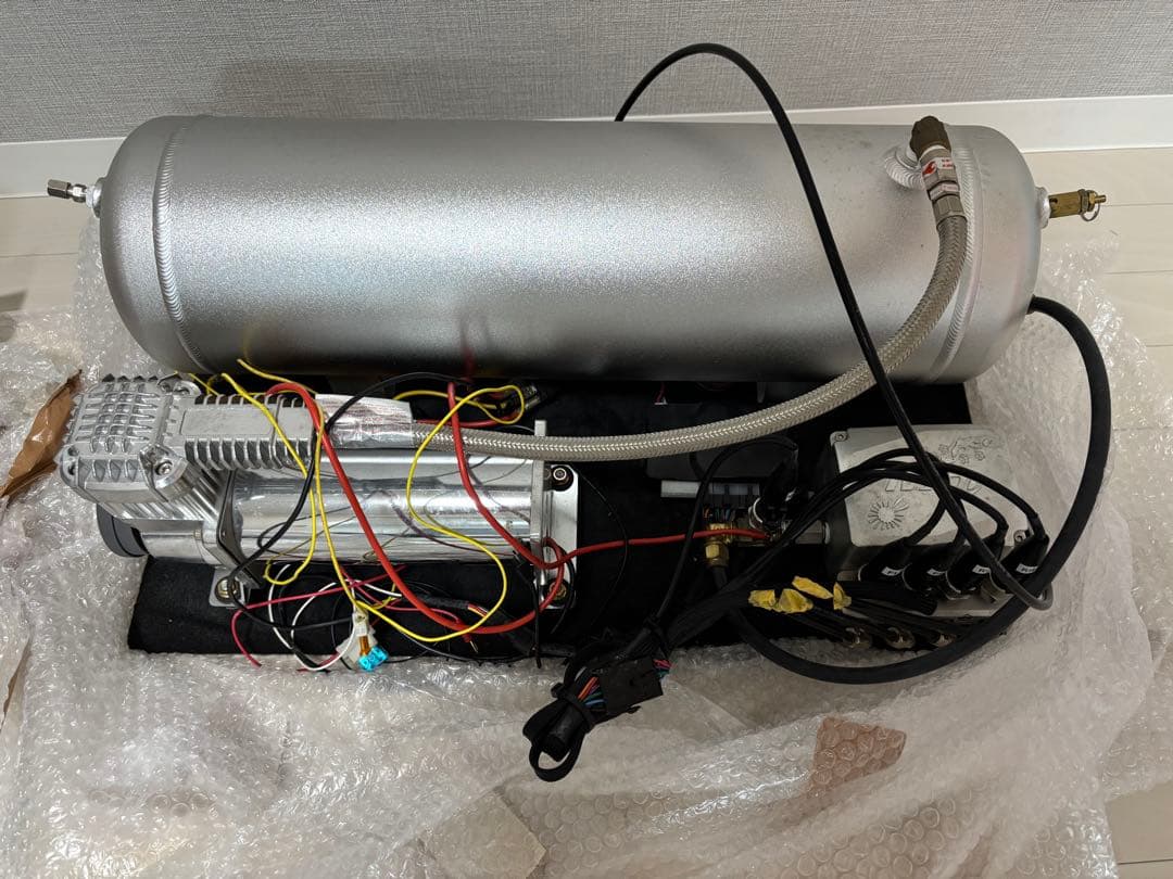 エアサス イデアル スーパーマキシマム4独 一式 GRX120マークX取り外し