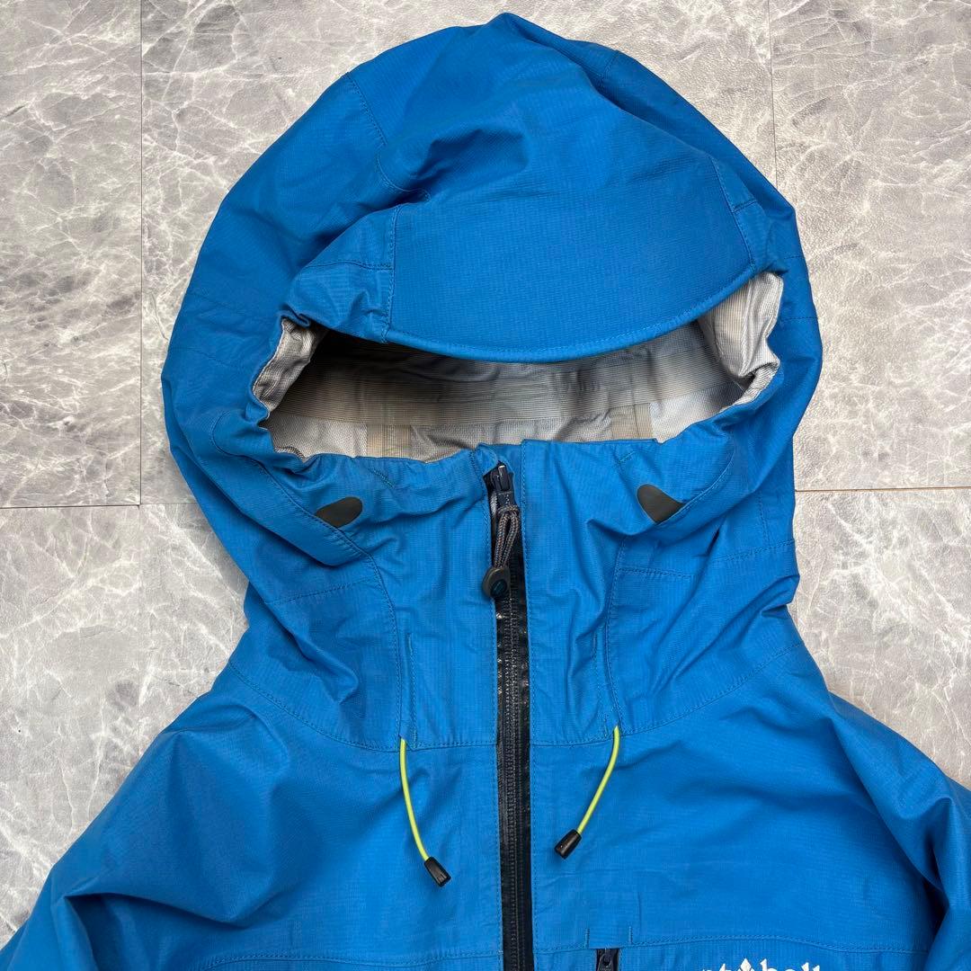 極美品 モンベル 3in1フォールライン パーカー ハードシェル ダウン M