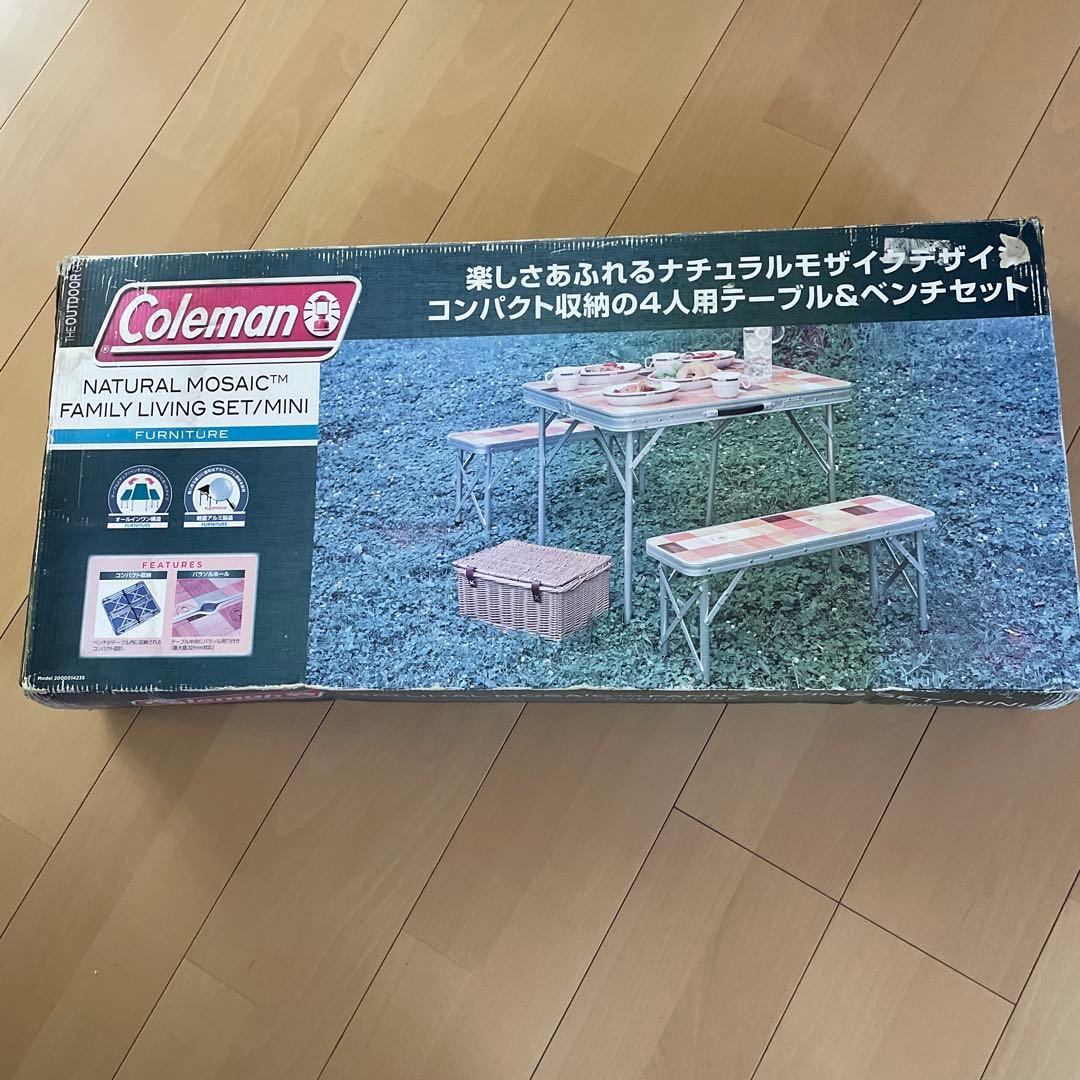 Coleman Family Living Set コールマン テーブル Amazon | Coleman(コールマン) テーブル ナチュラルモザイクファミリー