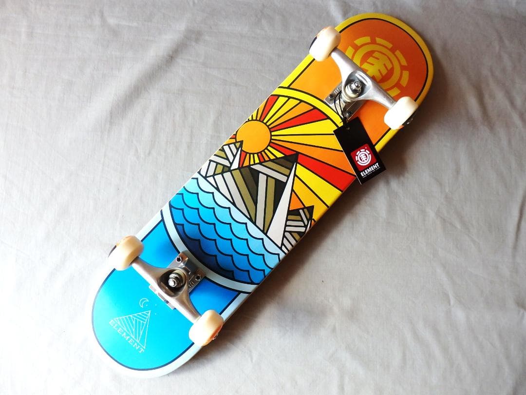 新品◆ELEMENT RISE AND SHINE コンプリート◆8.0 ELEMENT（エレメント） スケボー スケートボード コンプリート デッキ