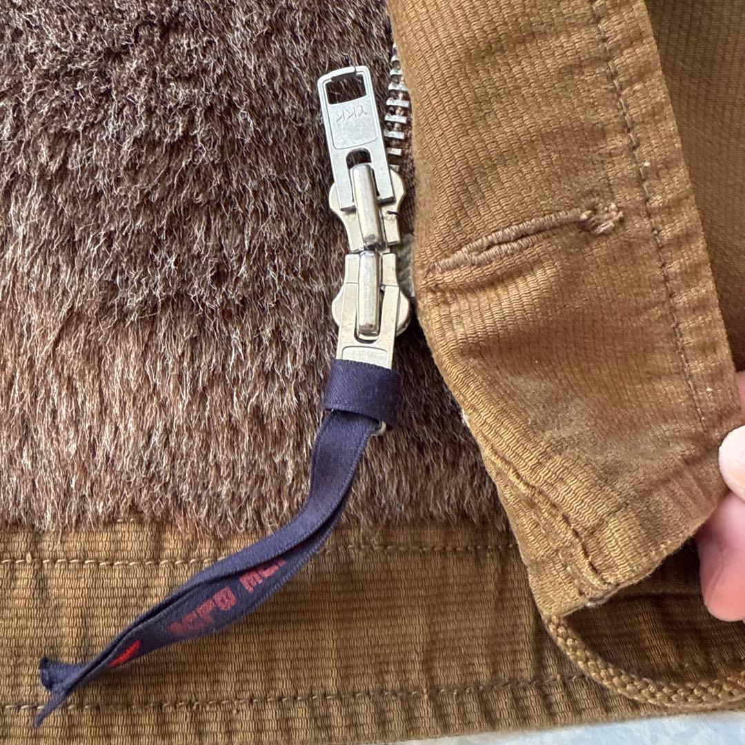 本日間限定価格！BLUE BLUE N-1 デッキジャケット コーデュロイ ボア