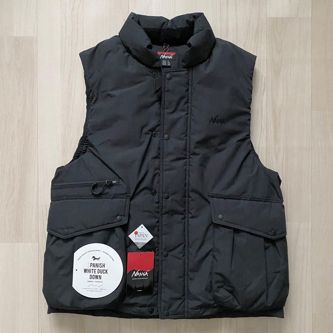 M*8様 NANGA HINOC DOWN VEST ヒノックダウンベスト(Sサ NANGA（ナンガ） ダウンベスト ベスト 「NANGA」ヒノック ダウンベスト