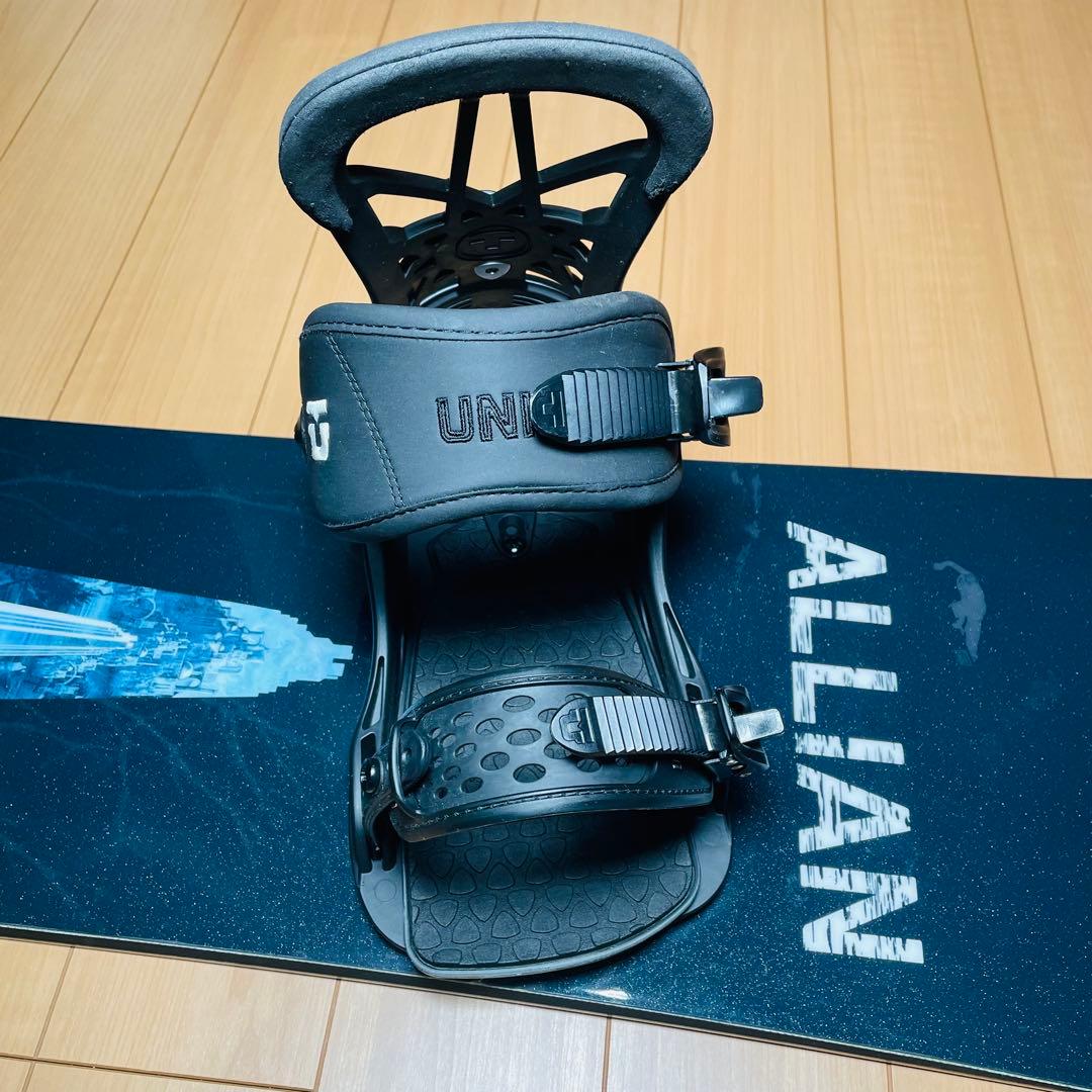 ALLIAN ATLANTIS 148 スノーボード union ビンディング付 - メルカリ