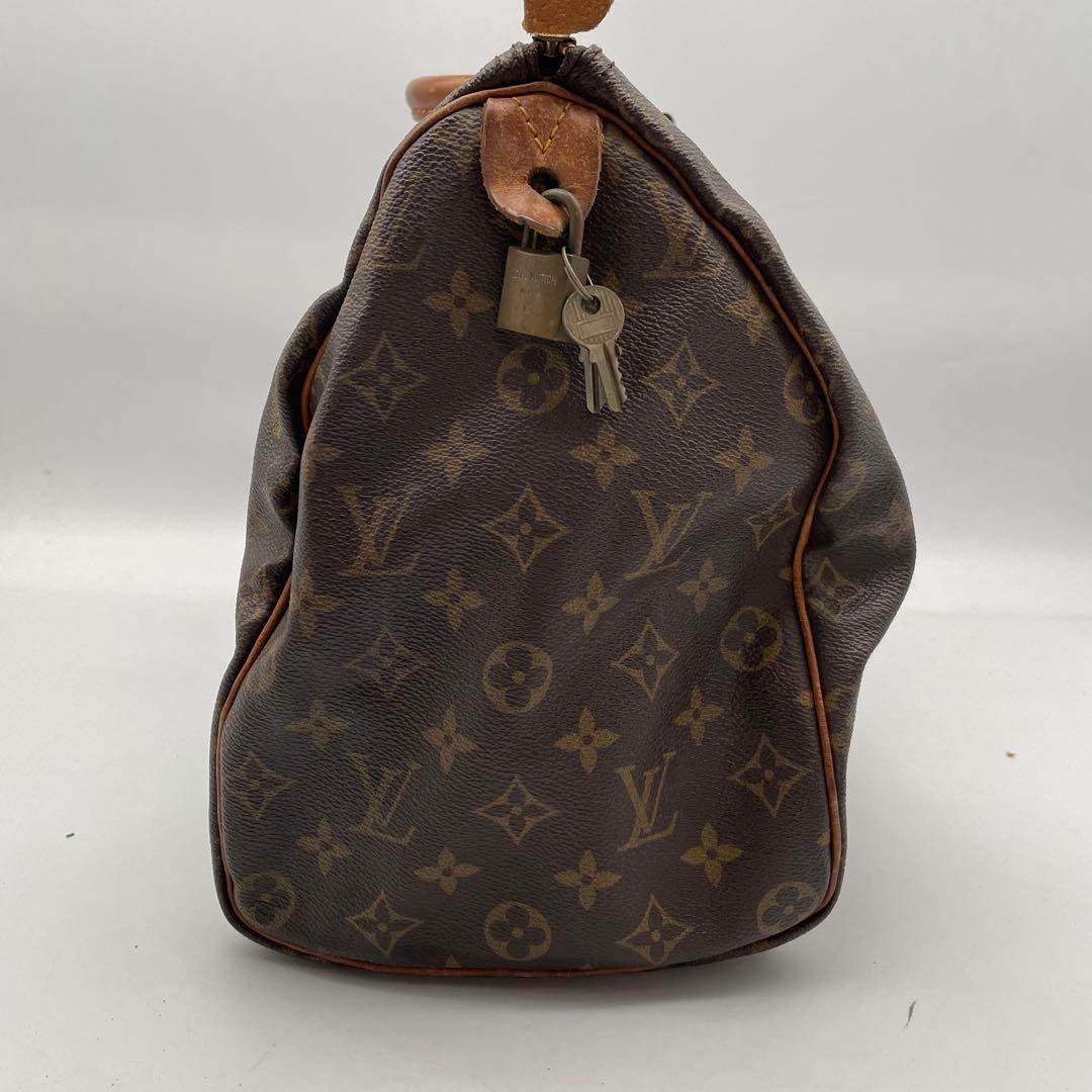 S0211-1-1 ルイヴィトン モノグラム ボストンバッグ パドロック・鍵