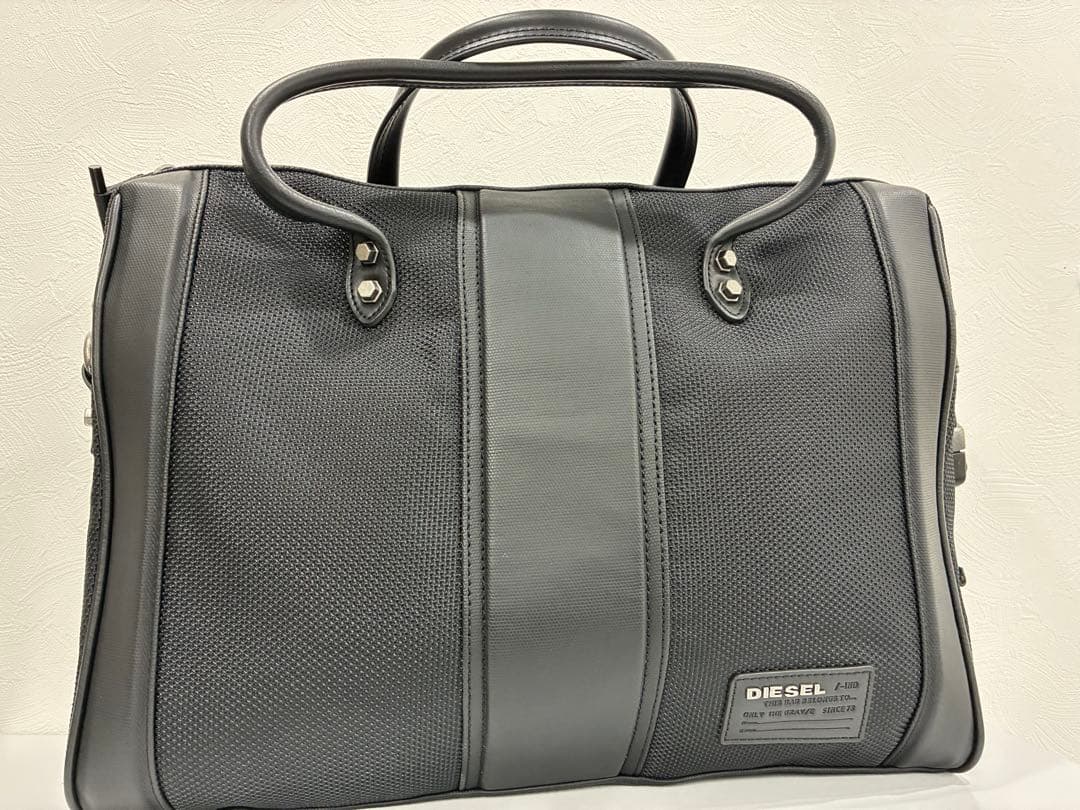 極美品♡A4可♡DIESEL ディーゼル ブランドタグ 2way ビジネスバッグ