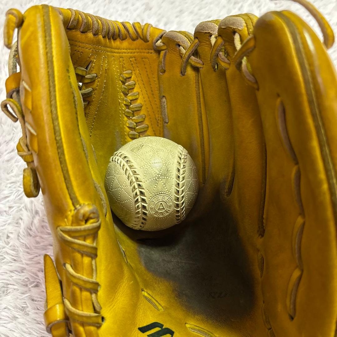 R*様 Mizuno Pro Order 硬式グローブ イエロー ピッチャー用