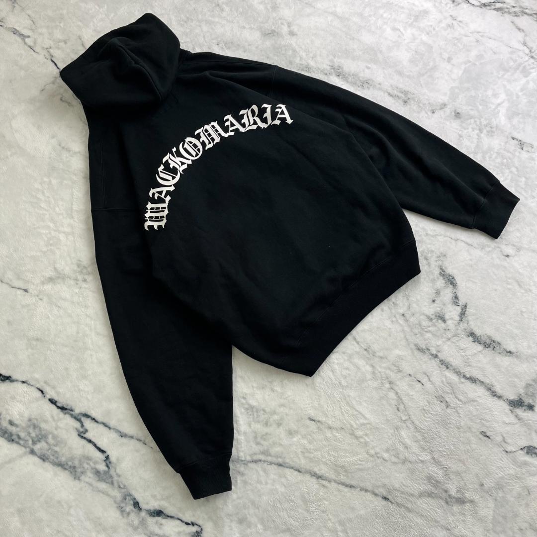 激レア・最高デザイン】ワコマリア☆バックアーチロゴ肉厚ジップ