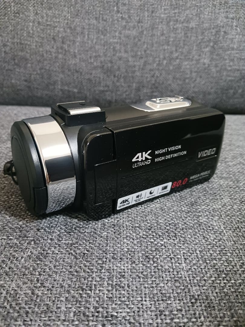 ビデオカメラ　4K Amazon | 4K HDデジタルカメラ、3インチの回転画面付き28x Zoom Video