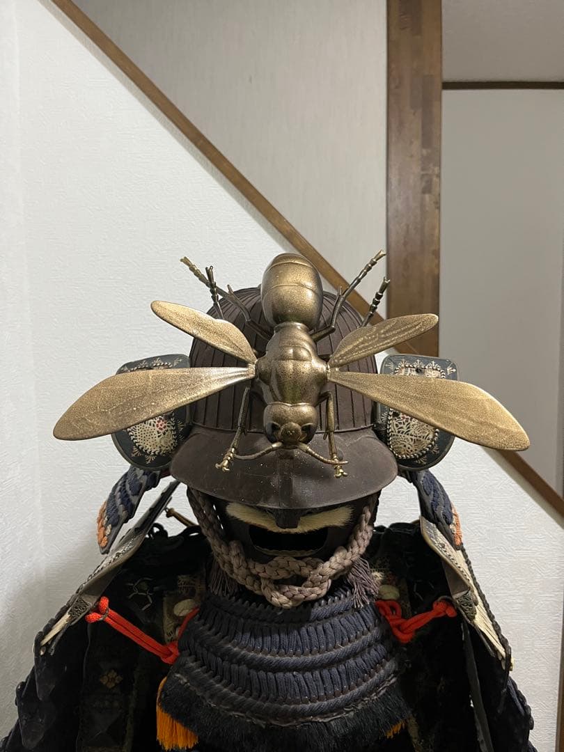スズメバチ雀蜂前立のみ武具甲冑兜戦国時代サムライ等身大 SAMURAI武士 武田信玄の甲冑 写し 等身大鎧 - サムライストア SAMURAI STORE