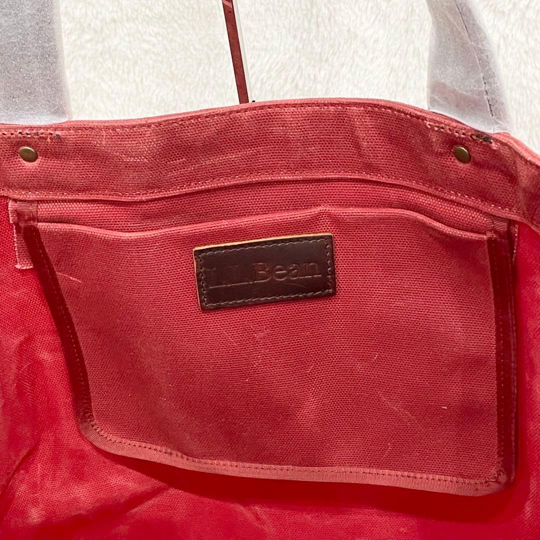 未使用　L.L.Bean エルエルビーン　オイルドトート　ワックス・キャンパス