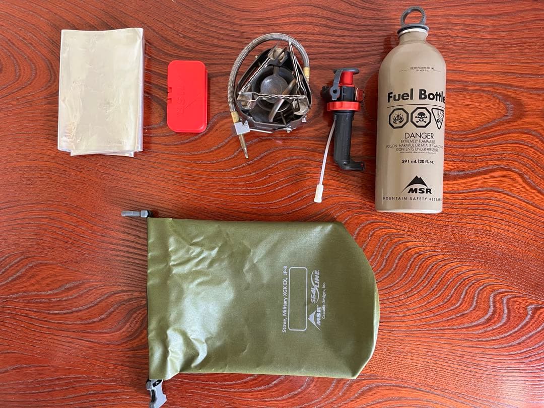 MSR XGK EX ストーブ　バーナー　 ミリタリー米軍仕様　　軍幕 MSR XGK EX ストーブ バーナー ミリタリー米軍仕様 軍幕