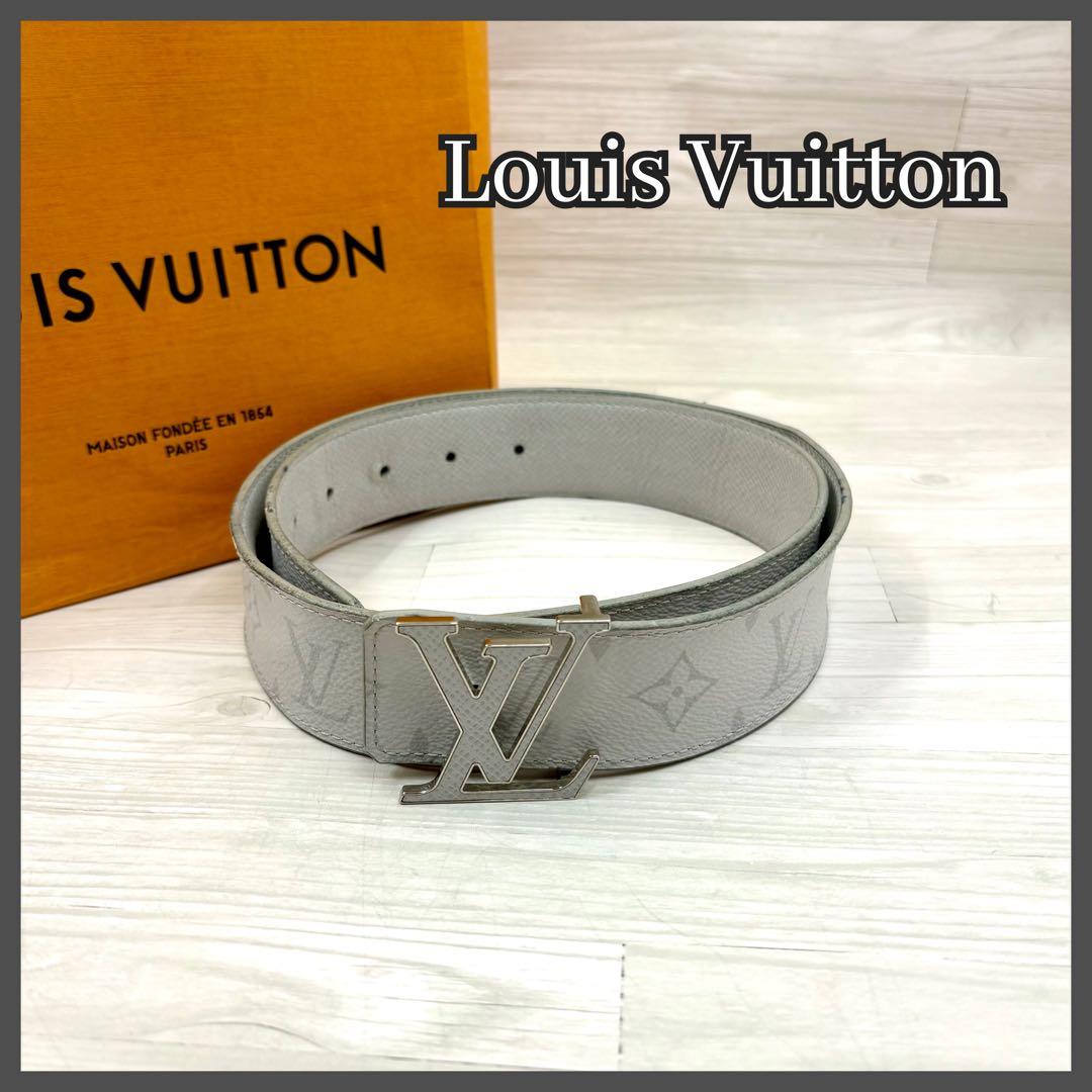 【美品】Louis Vuitton サンチュール　LVロゴ ベルト モノグラム ルイ ヴィトン モノグラム LOUIS VUITTON ルイヴィトン モノグラム