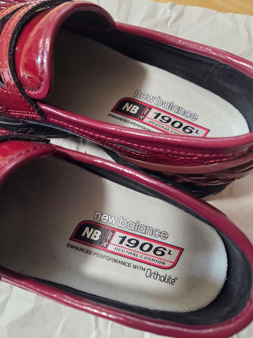 ニューバランス 1906L 24.0cm レッド