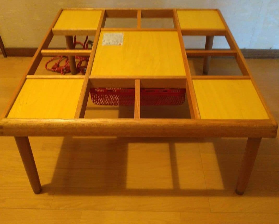 ナショナル 赤外線コタツ DW-472D 2灯式だんらん こたつ 昭和レトロ