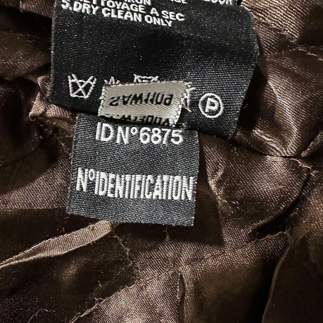 専用☆L✨Schott MA-7 MA-1フライトジャケット ラムレザー ブラウ