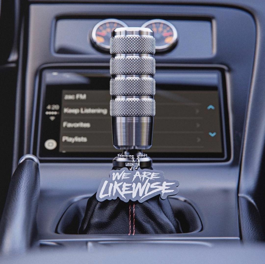 ライクワイズ シフトノブ デイトナ プロ シルバー 汎用 AT MT