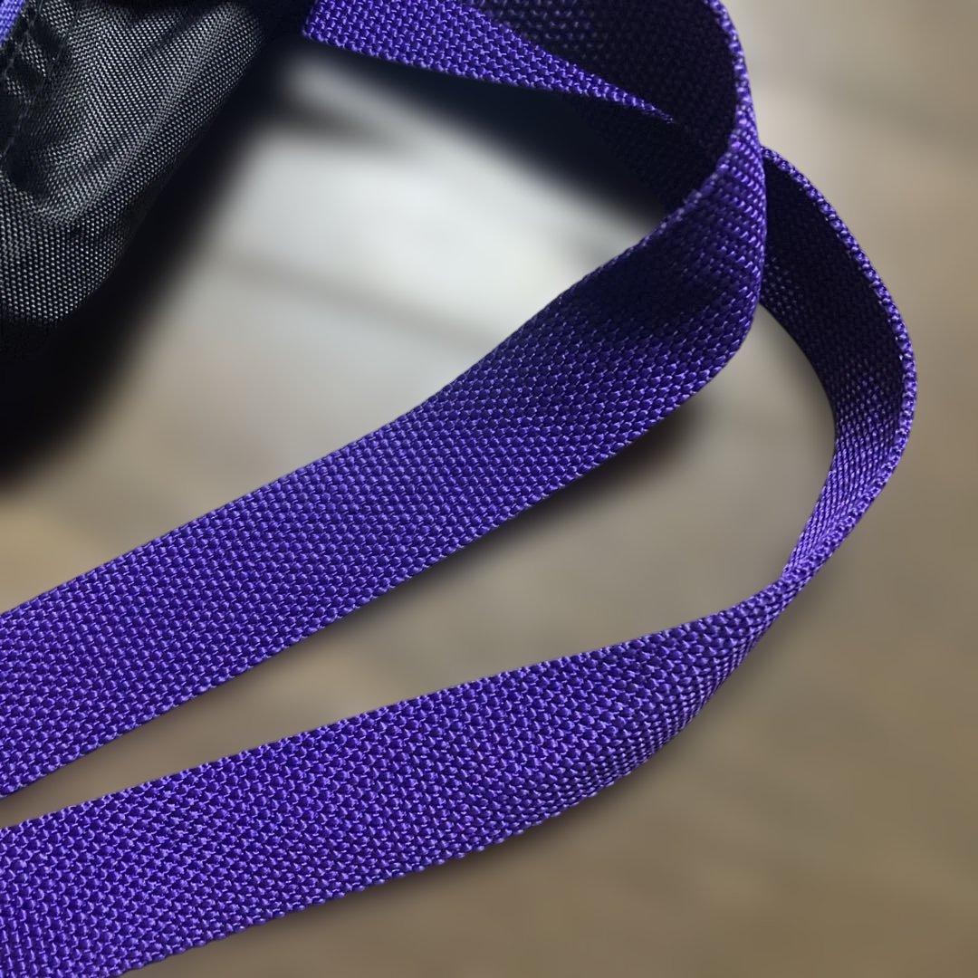 レア】旧ワッペ 数量限定色 スクバ 紫×黒 ワッペ 黒×紫 - メルカリ