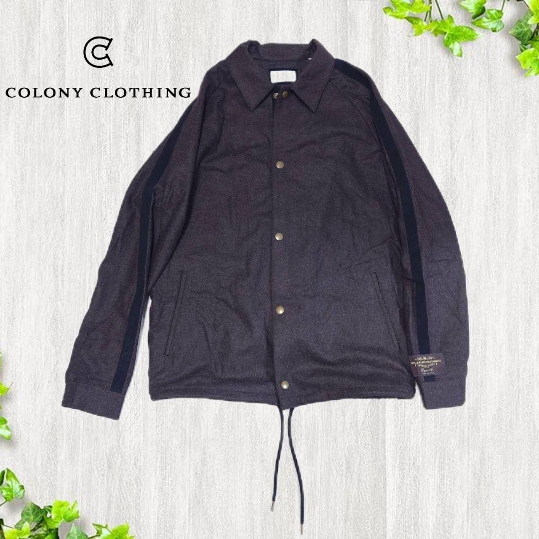 人気 コロニークロージング ウールコーチジャケット ブルゾン アウター