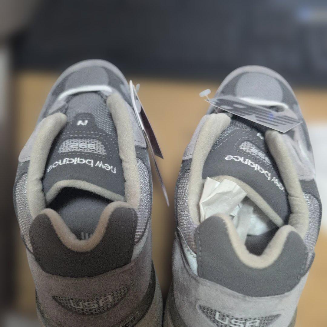 New Balance U992GY 26.5cm グレー