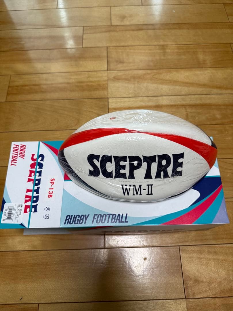 残りわずかです【新品2球】セプター SCEPTRE ラグビーボール 5号球 SCEPTRE（セプター） ラグビー ボール ワールドモデル WM-2 レースレス
