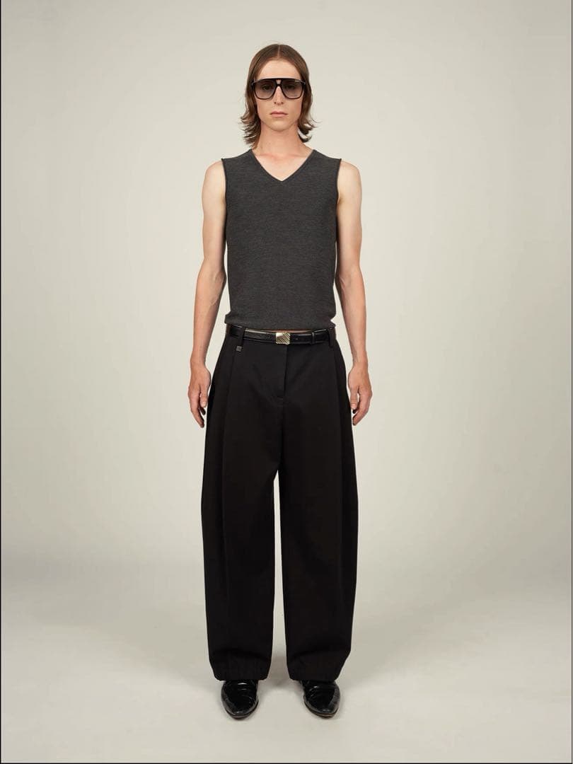 Fax Copy Express* Harmony ワイドスラックス ブラック - メルカリ