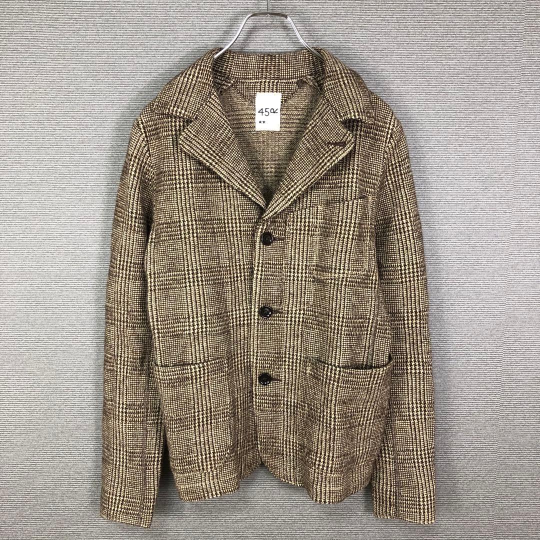 45R ジャージフラノのヨットオール 2 ブラウン 45Rジャージフラノのドレス: WOMEN｜45R