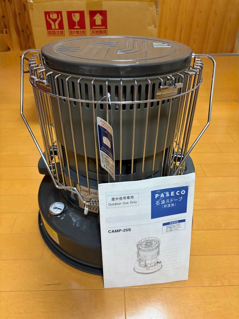 【新品未使用】PASECO CAMP-25 対流式灯油ストーブ　グリーン PASECO CAMP-25 灯油ストーブ アーミーグリーン | Abenteuer