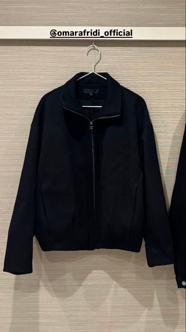 omar afridi STAND COLLAR BUD BLOUSON - メルカリ