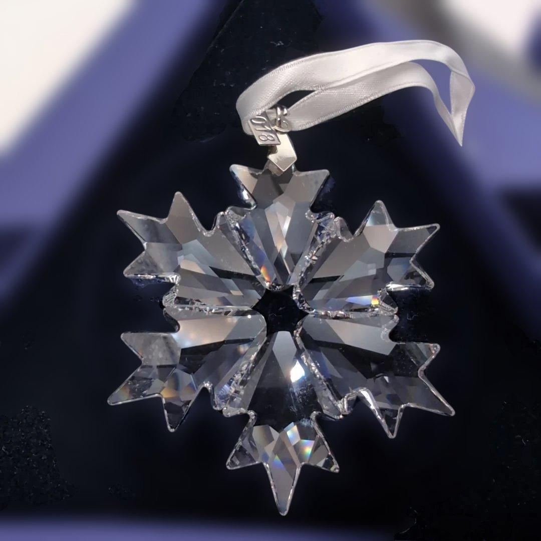 スワロフスキー オーナメント2018 箱付き - メルカリ