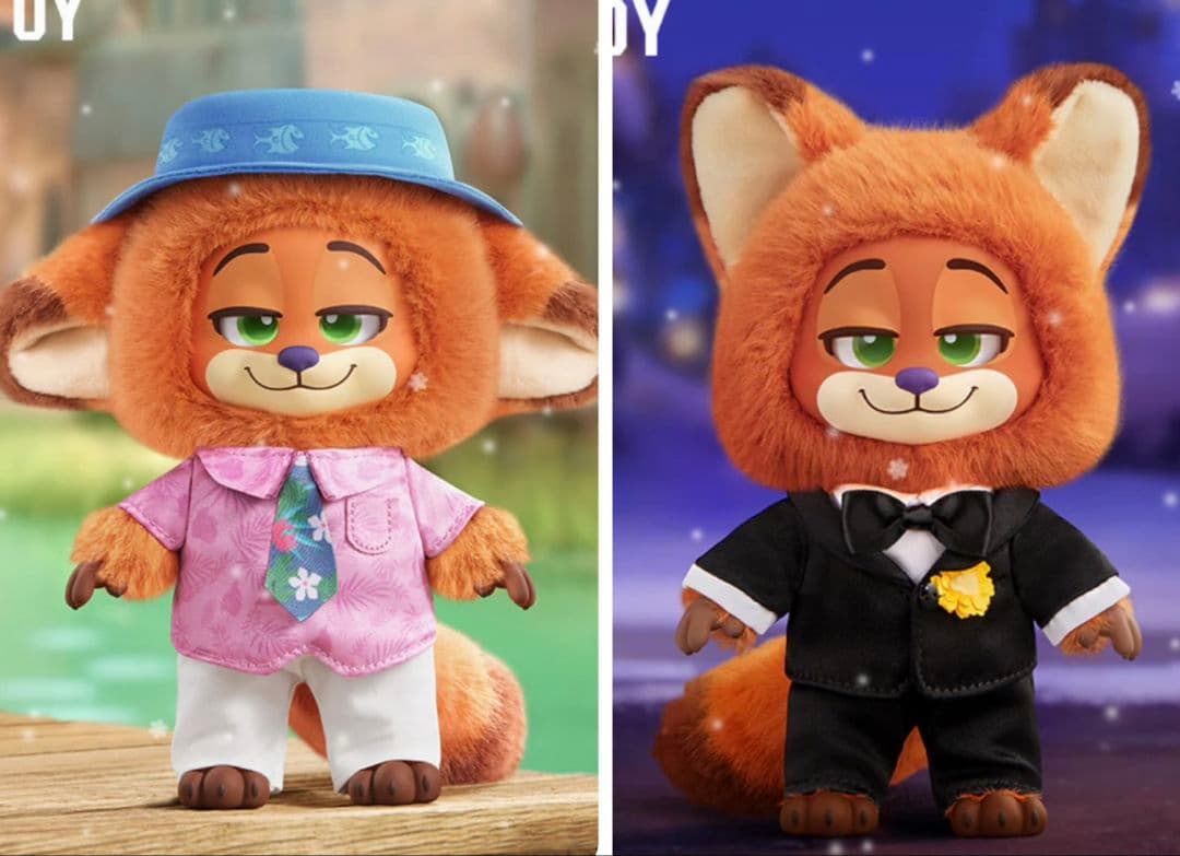 TOPTOY ズートピア ディズニー ニック ぬいぐるみキーホルダー 新品 未開封 TOPTOY ズートピア ぬいぐるみ キーホルダー ディズニー