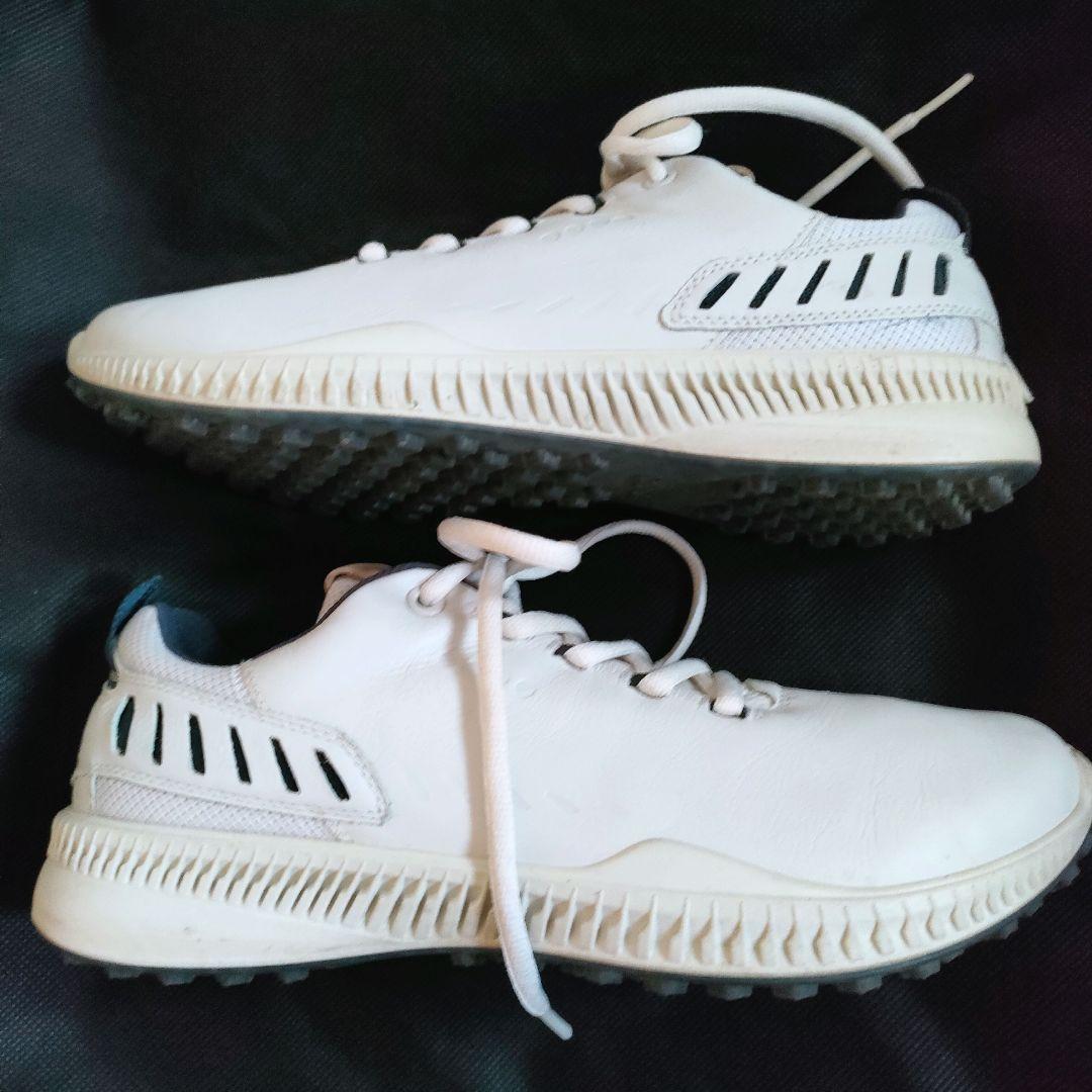 美品✨ecco エコー　ゴルフシューズ　39 24.5cm スパイクレス
