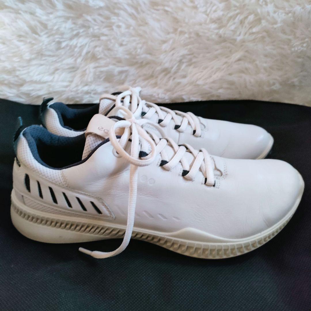 美品✨ecco エコー　ゴルフシューズ　39 24.5cm スパイクレス