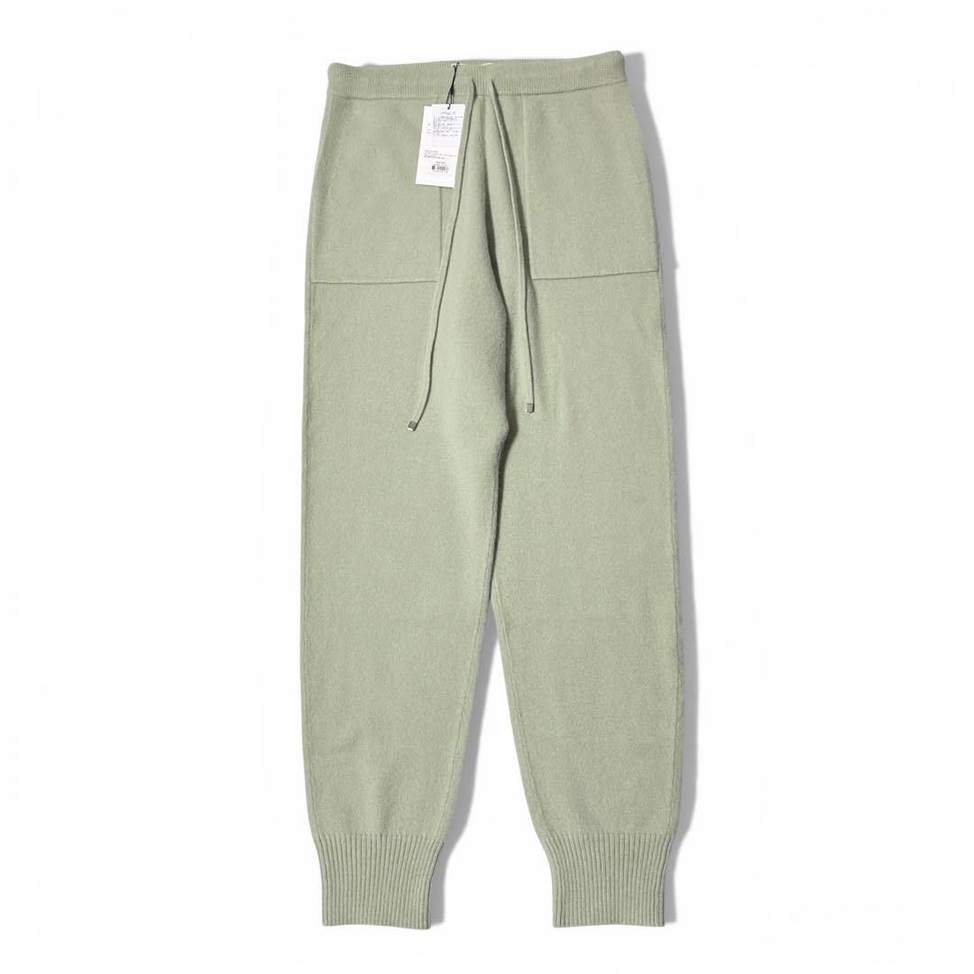 新品タグ付き✨️￥6.4万　エブール　ロンハーマン　カシミアニットパンツ　38 カシミア シルク パイルライニング ニットパンツ｜Ron Herman(ロン